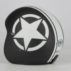 Casco Calotta Piccola Omologata Premier Le Petit Star Nero Opaco