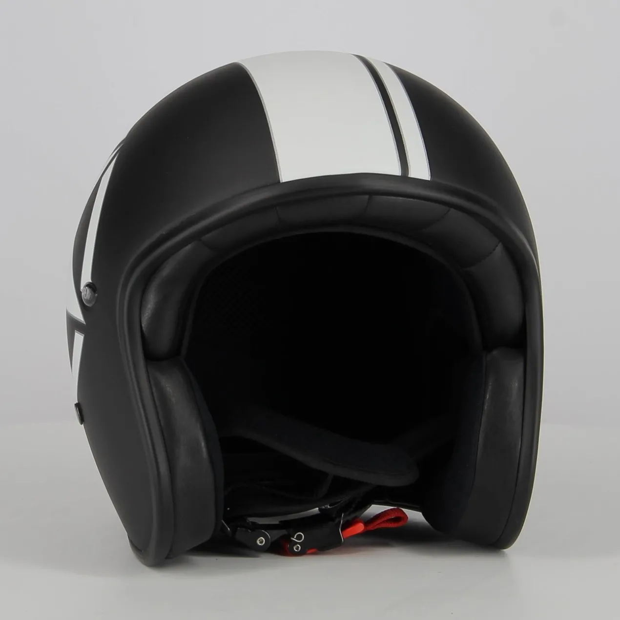 Casco Calotta Piccola Omologata Premier Le Petit Star Nero Opaco