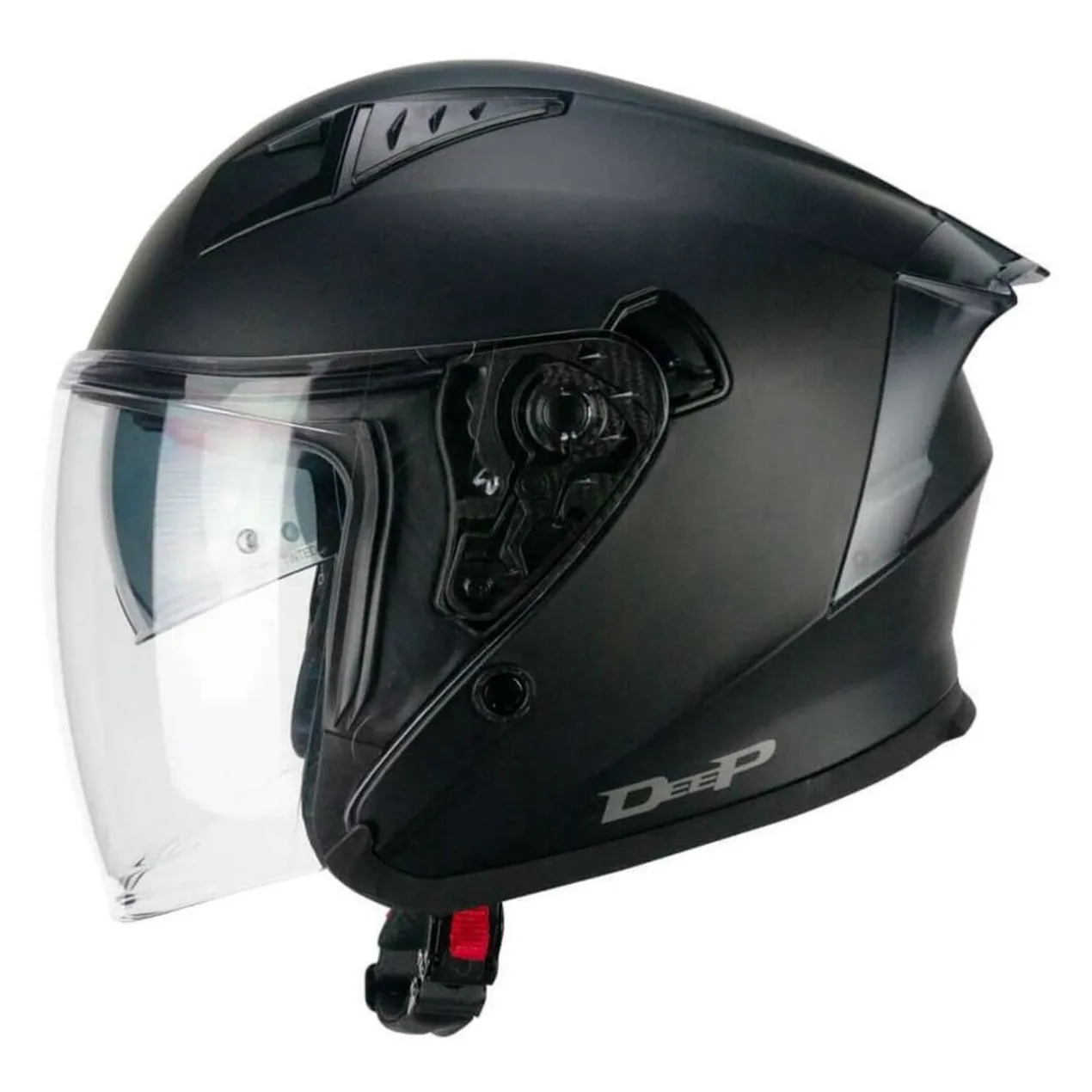 Casco Cgm 127a Deep Mono Nero Opaco