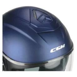 Casco Cgm 160a Jad Mono Blu Satinato