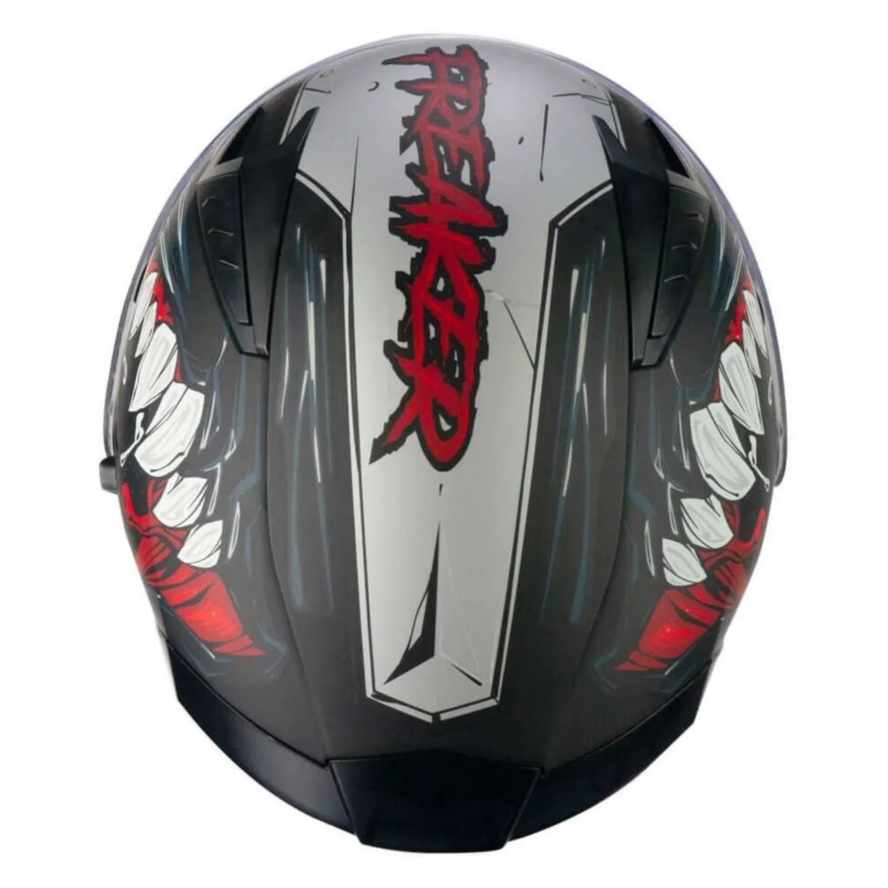 Casco Cgm 127x Deep Freaker Nero Rosso Opaco