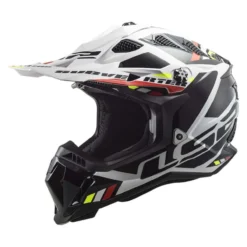 Casco Cross Ls2 Mx700 Subverter Stomp White Black