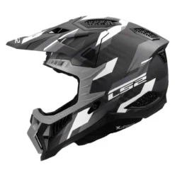 Casco Cross Ls2 Mx703 X-force Phantom Black Grey