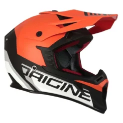 Casco Cross Origine Hero Mx Orange - Black Matt