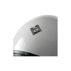 Casco Demi Jet Tucano Urbano El Jettin Bianco Ghiaccio Luci