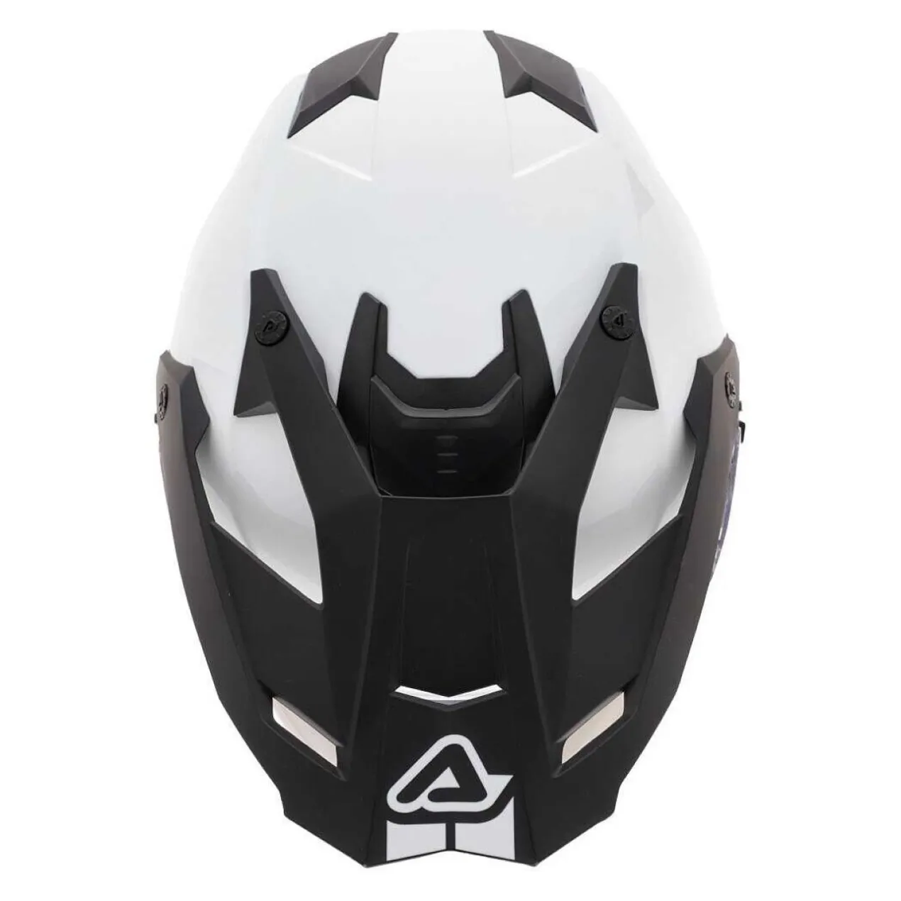 Casco Enduro Acerbis Assault Mono Bianco
