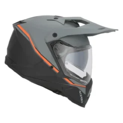 Casco Enduro Acerbis Assault Graphic Nero Arancio Fluo