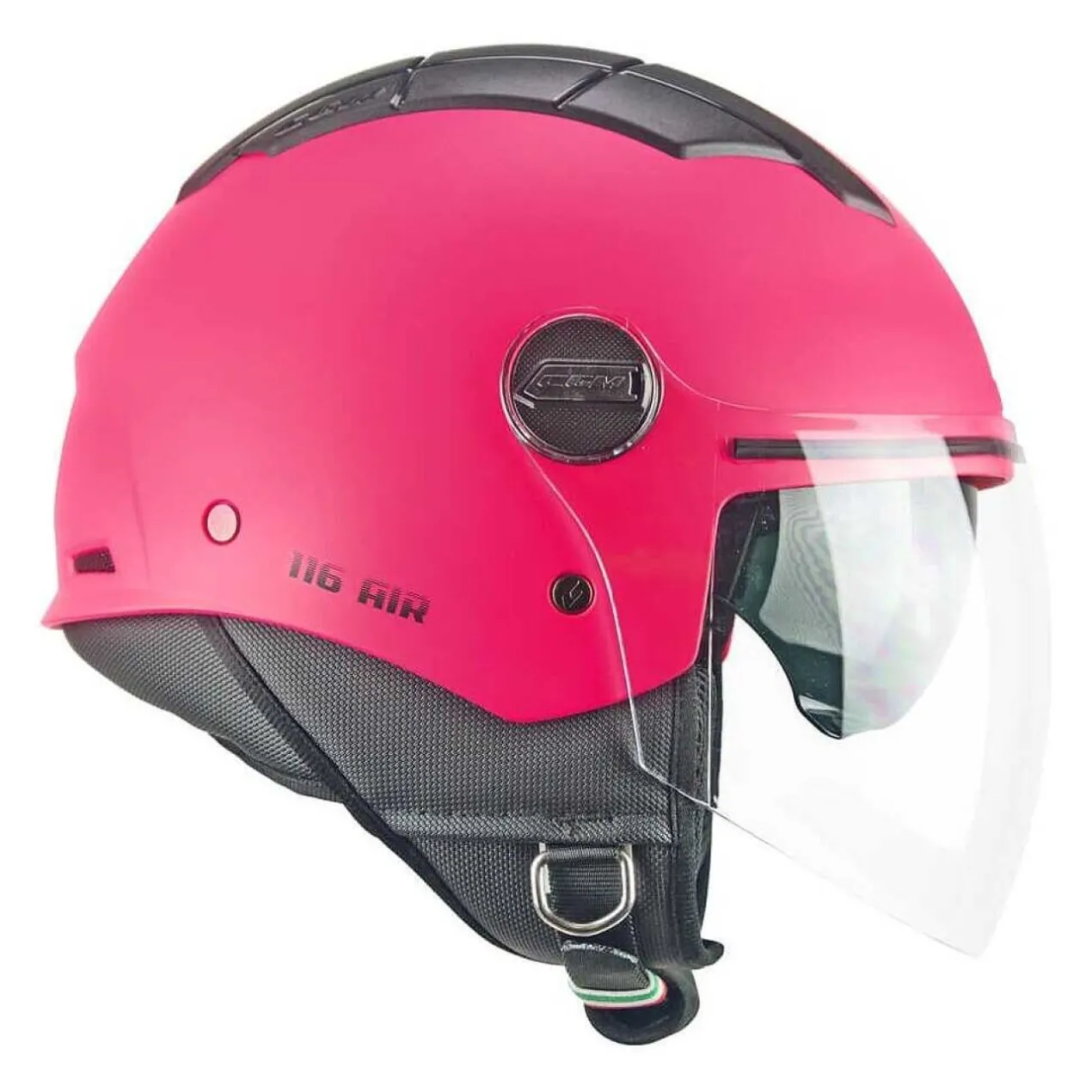 Casco Estivo Cgm 116a Air Mono Rosa Fluo Opaco
