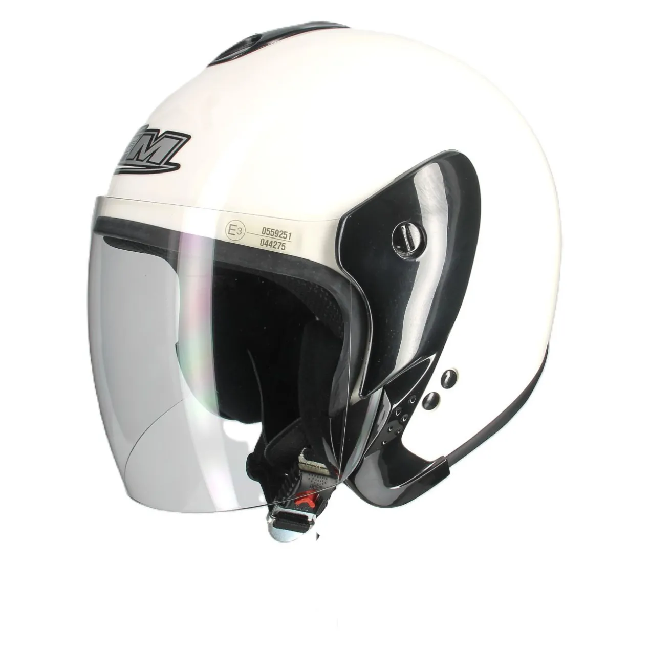 Casco Fm Jsmart Bianco Base