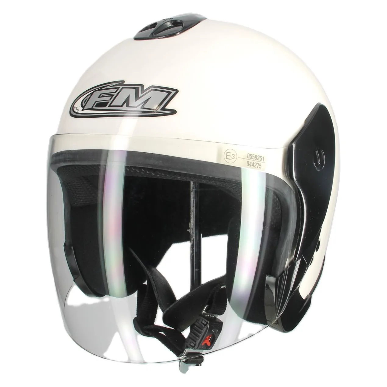 Casco Fm Jsmart Bianco Base
