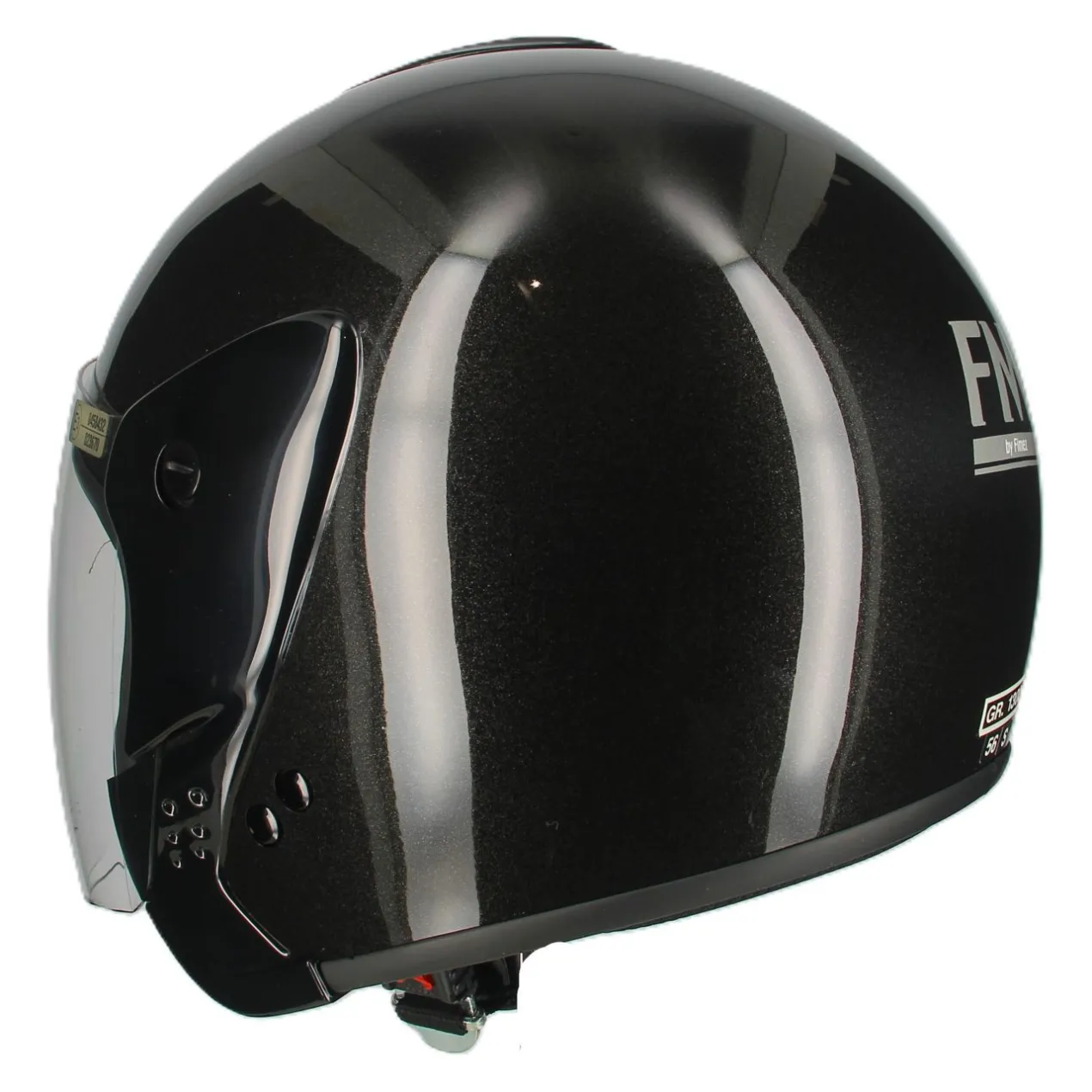 Casco Fm Jsmart Nero Metal