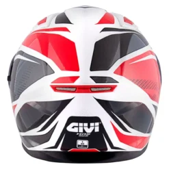 Casco Givi Integrale 50.6f Stoccarda Follow Bianco Rosso Nero