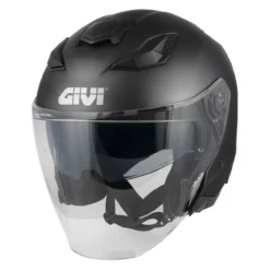 Casco Givi Jet Fibra X31 Fiber Solid Nero Opaco