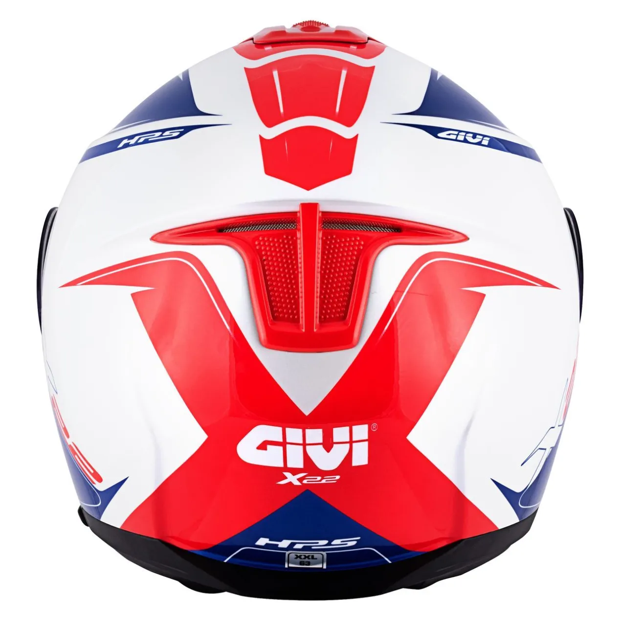 Casco Givi Jet Hx22f Planet Bianco/blu/rosso