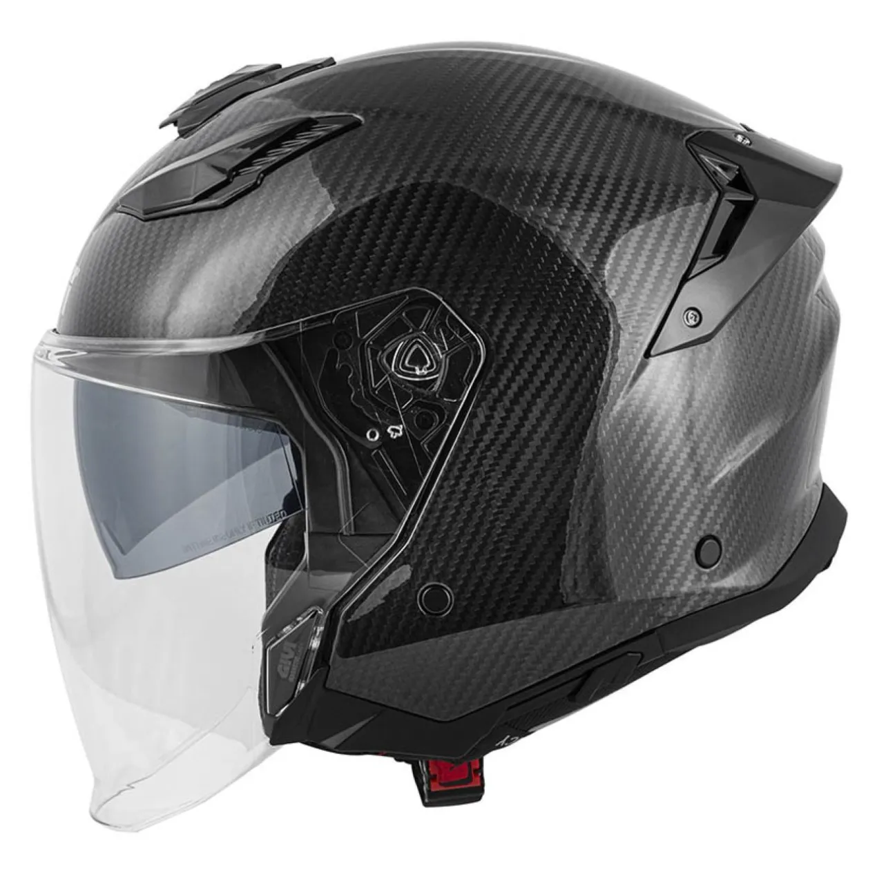Casco Givi Jet X31 Carbon Solid Carbonio