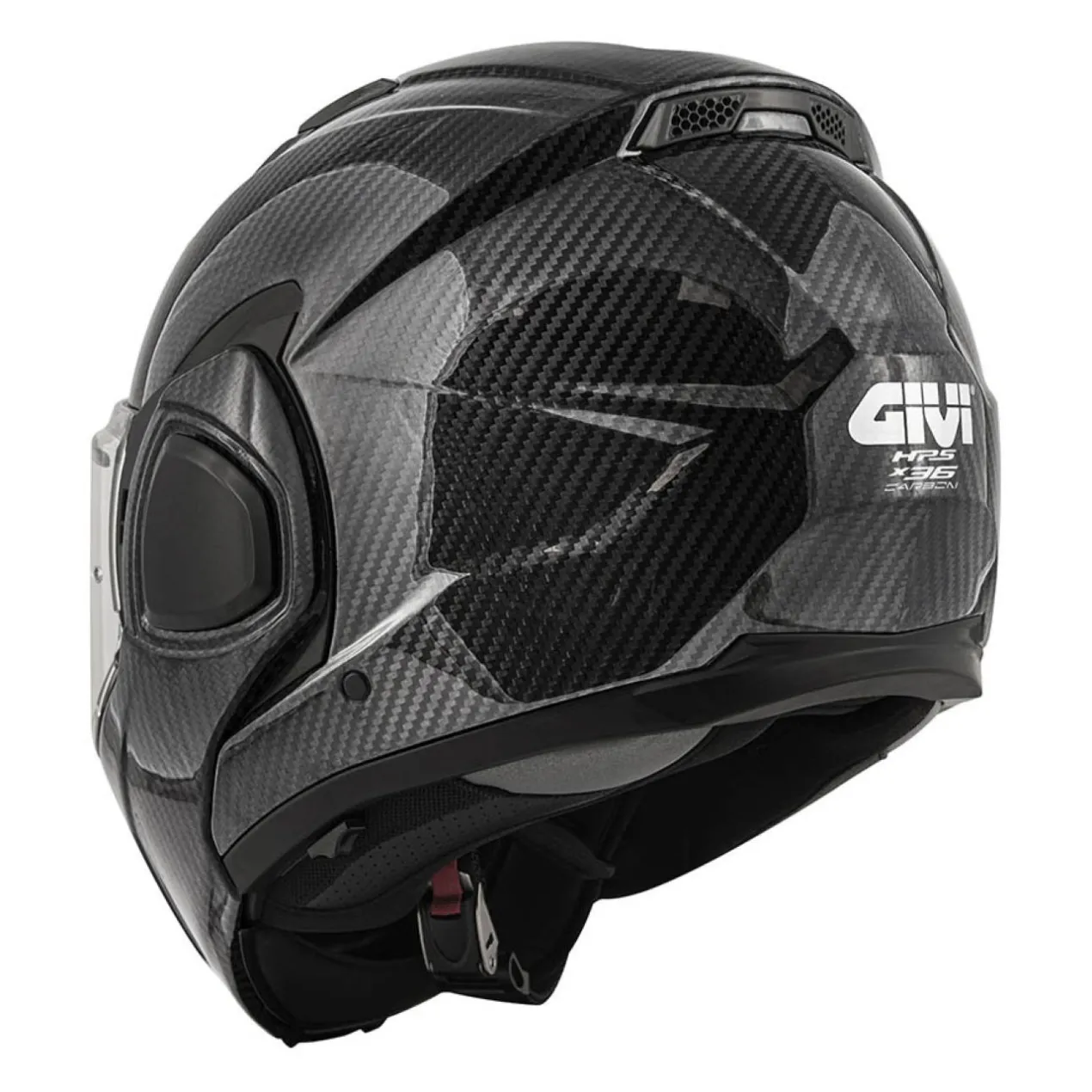 Casco Givi Reversibile X36 Carbon Carbonio Lucido