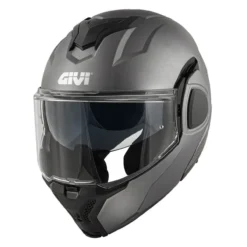 Casco Givi Reversibile X36 Fiber Solid Titanio Opaco