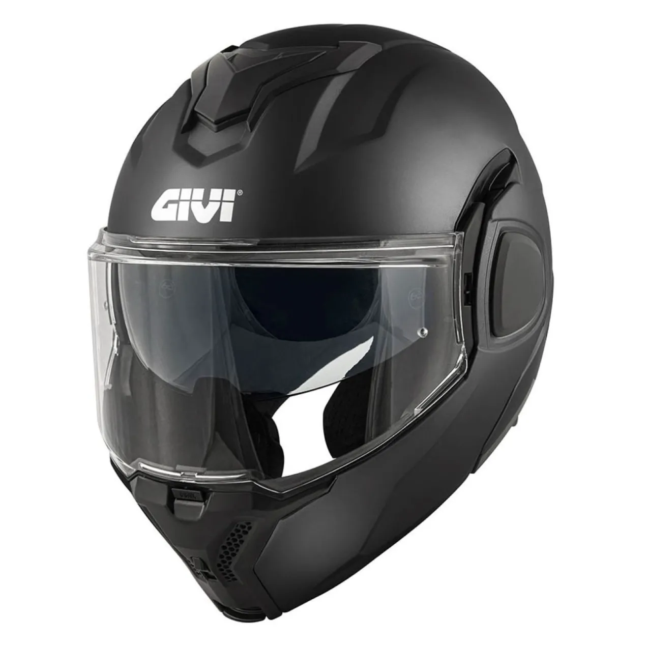 Casco Givi Reversibile X36 Fiber Solid Nero Opaco