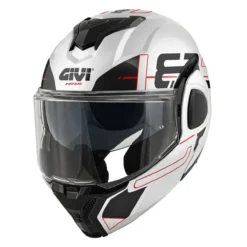 Casco Givi Reversibile X36 Vertigo Bianco Nero Rosso