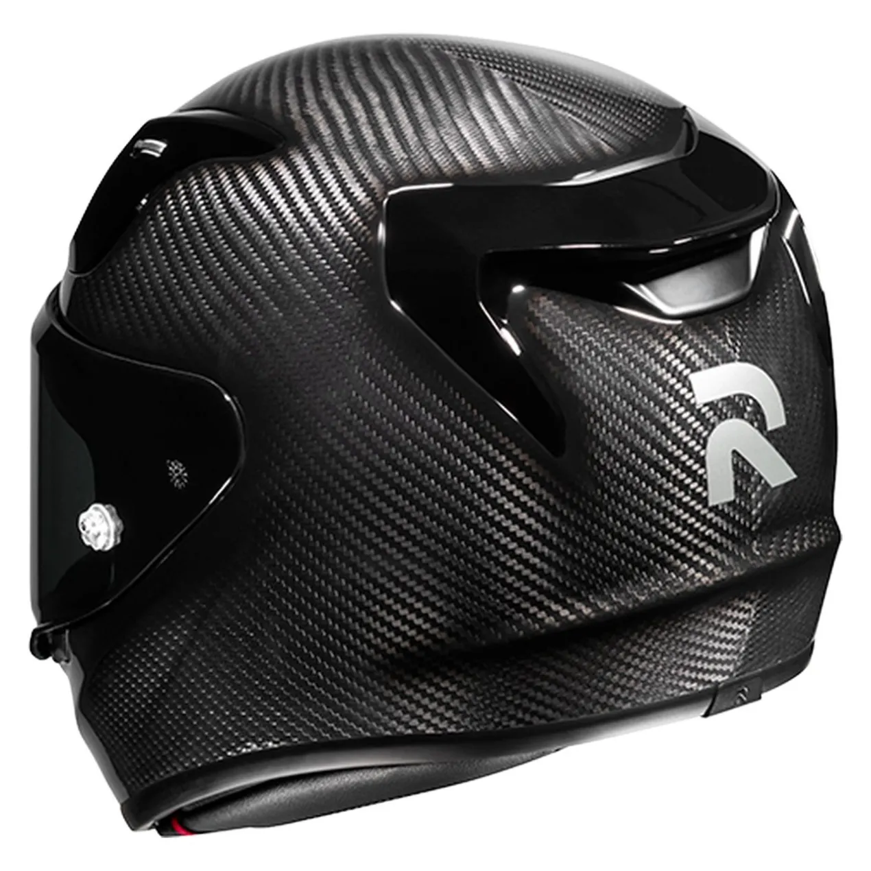 Casco Hjc Rpha12 Carbon Solid Black