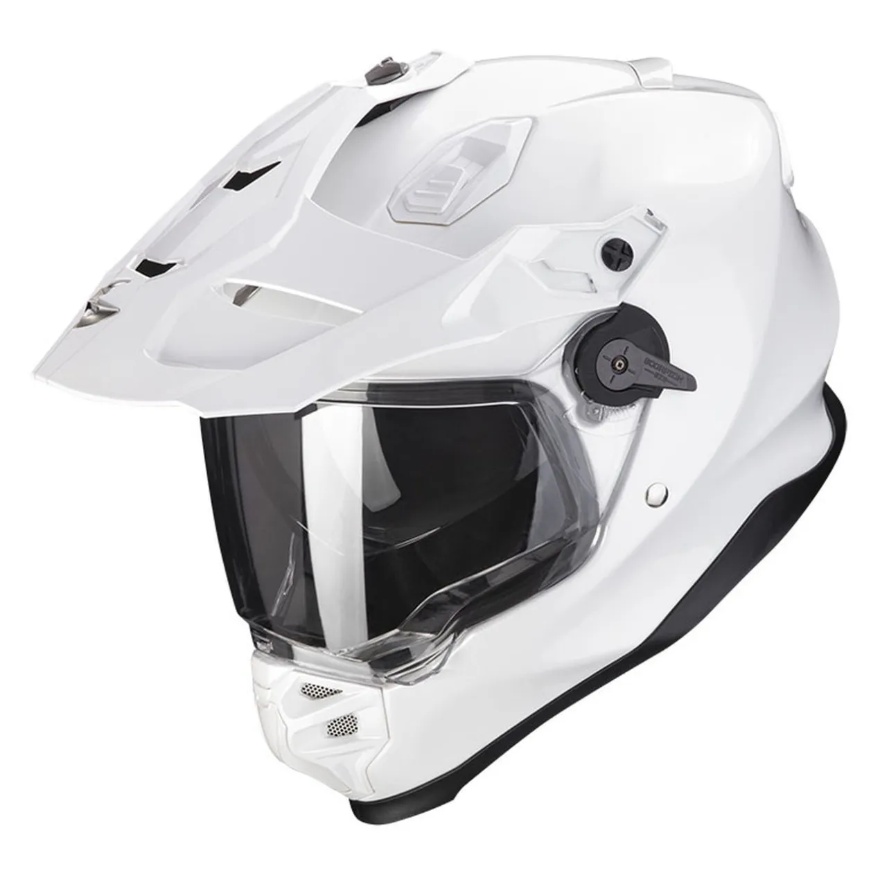 Casco Integrale Adventure Scorpion Adf-9000 Air Solid Pearl White