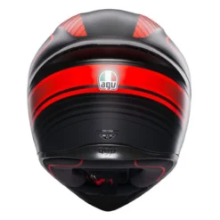 Casco Integrale Agv K1 S E06 Warmup Matt Black/re