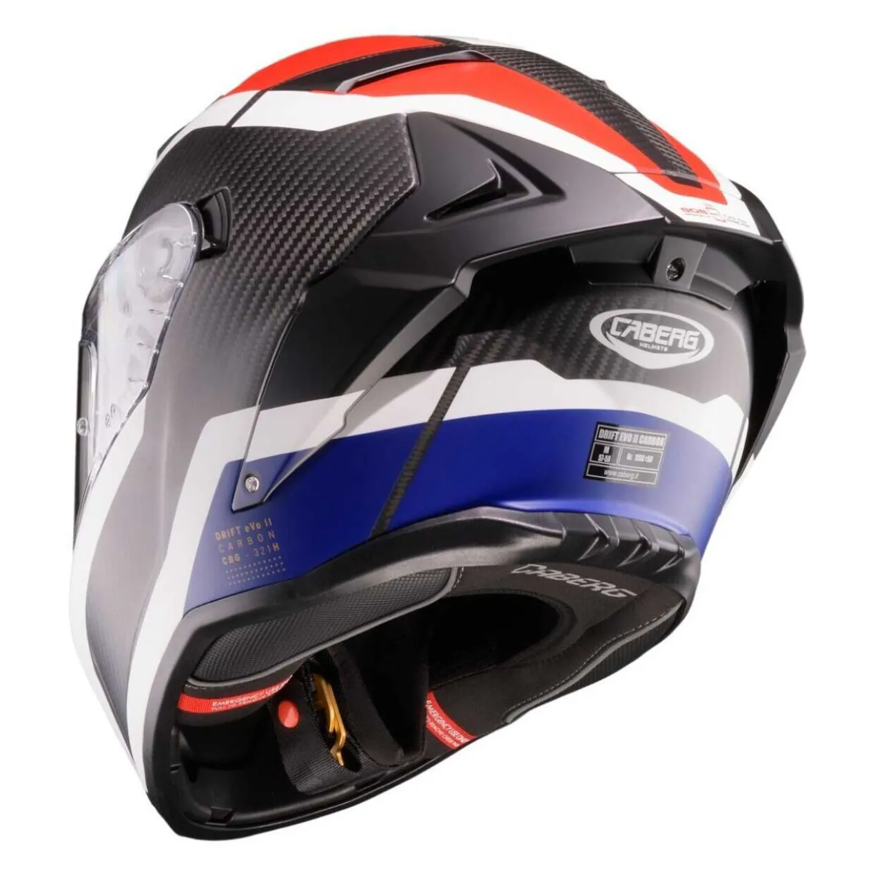 Casco Integrale Caberg Drift Evo II Cbr Matt Carbon