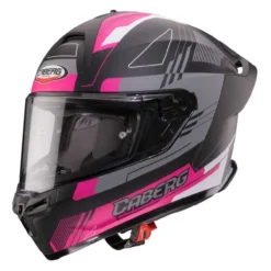 Casco Integrale Caberg Roxter Colt Matt Black/fuchsia/white