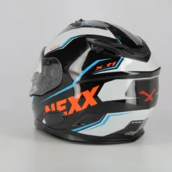 Casco Integrale Carbonio Nexx X.t1 Carbon Raptor White Orange