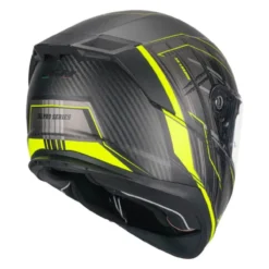 Casco Integrale Cgm 361g Avent Pro Sport Carbon Giallo Fluo O