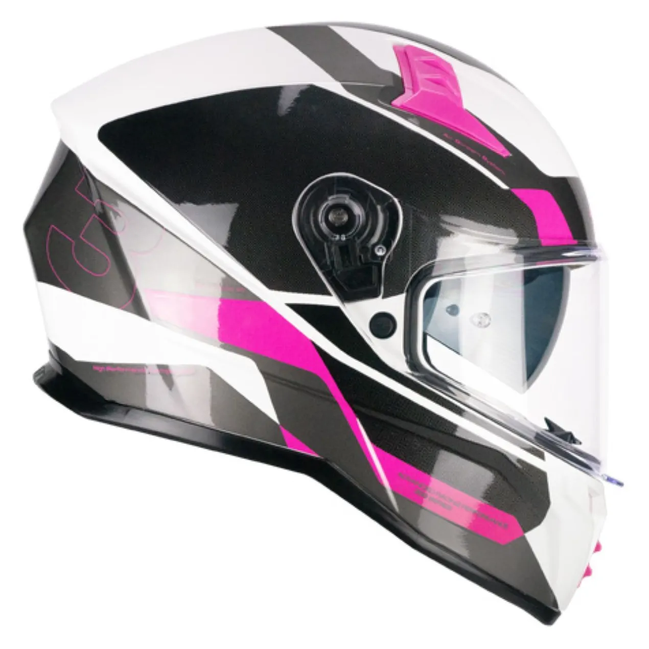 Casco Integrale Cgm 333g Onyx Sport Grigio Rosa Fluo