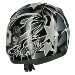 Casco Integrale Fm W10 Nero Fantasia