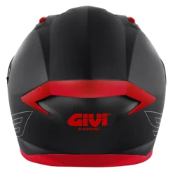 Casco Integrale Givi 50.9 Solid Opaco Nero/argento/rosso