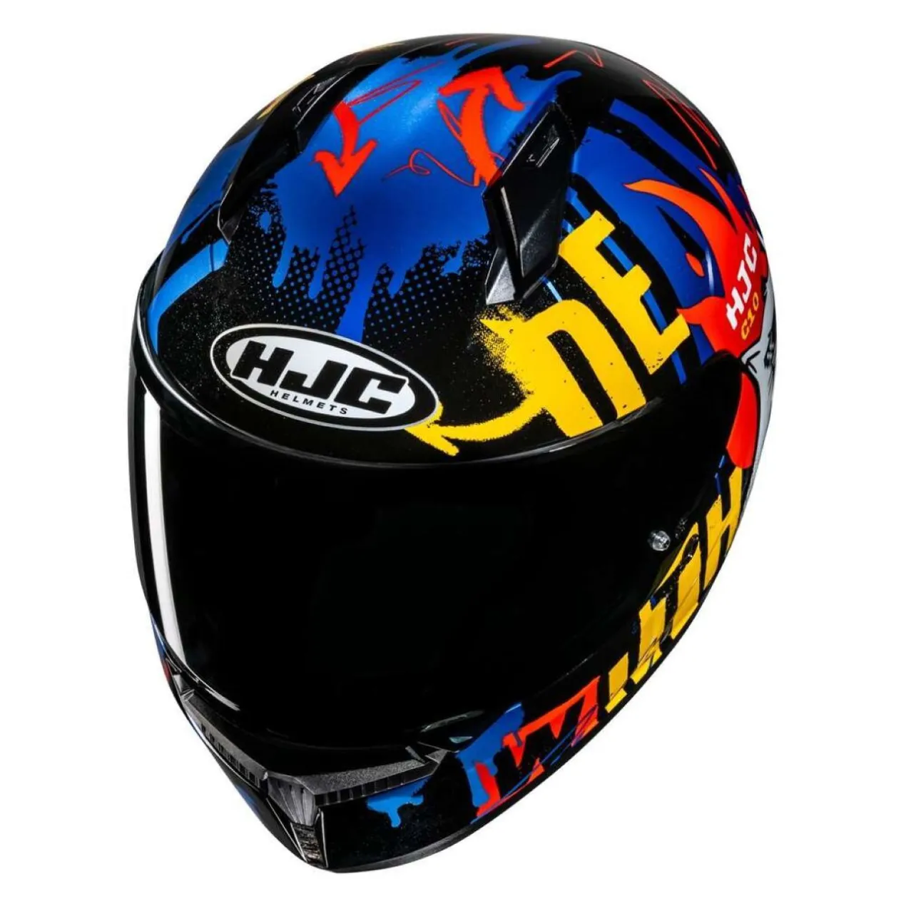 Casco Integrale Hjc C10 Fop Mc23