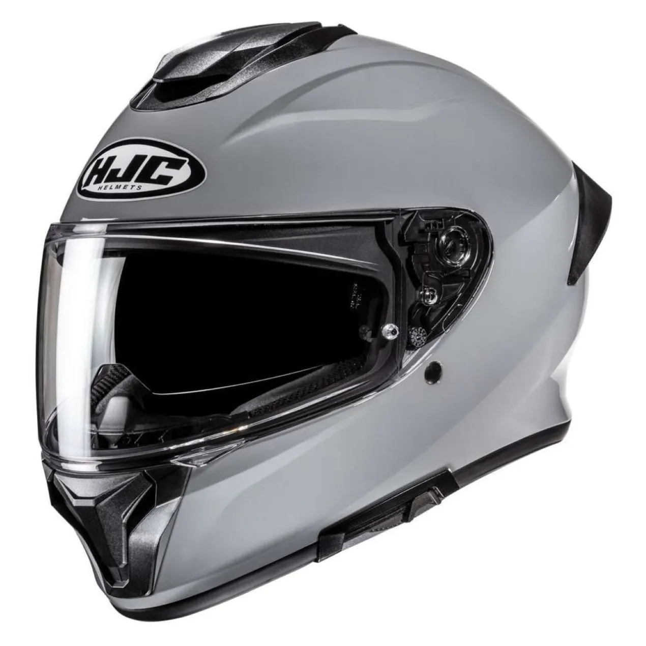 Casco Integrale Hjc C71 Solid N.gray