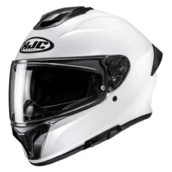 Casco Integrale Hjc C71 Solid Pearl White