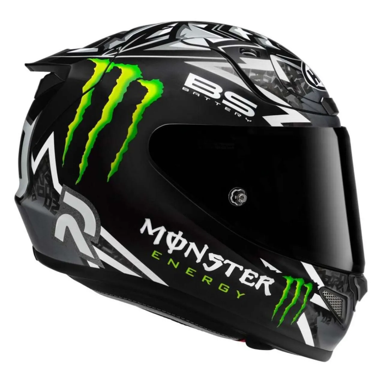 Casco Integrale Hjc Rpha12 Quartararo Replica Mc5 Black