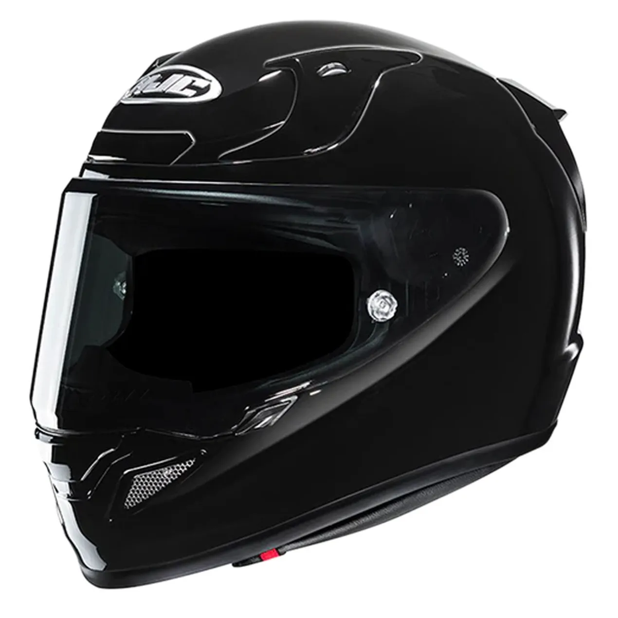 Casco Integrale Hjc Rpha12 Solid Metal Black