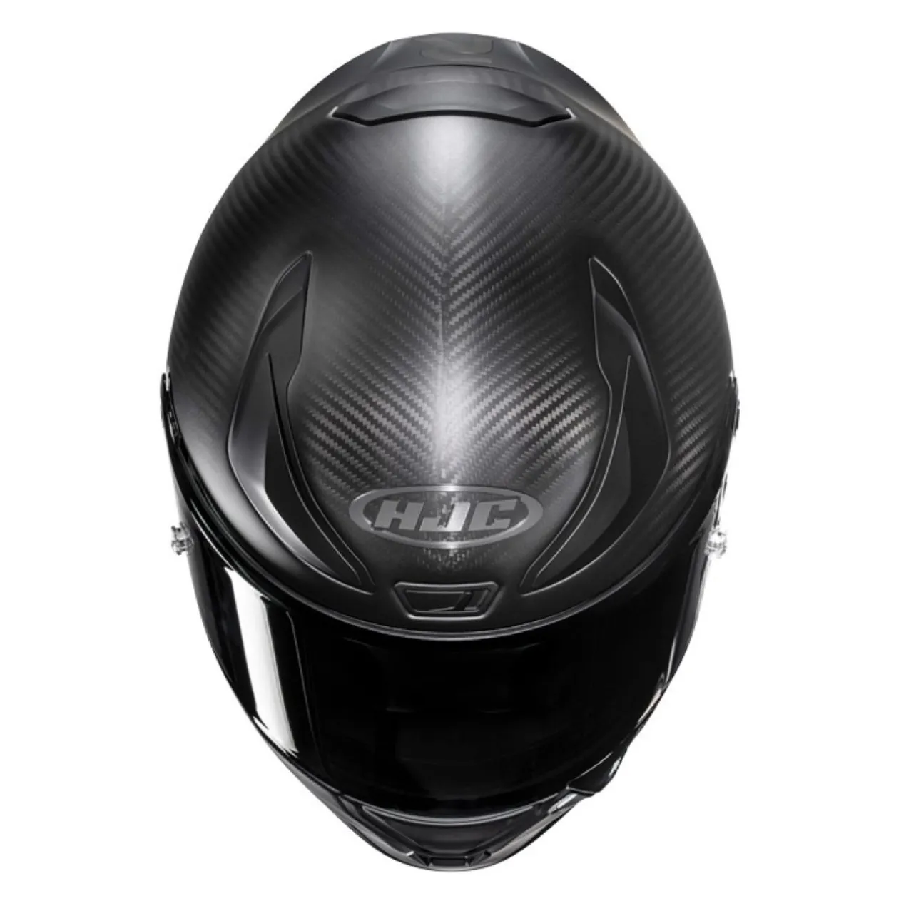 Casco Integrale Hjc Rpha1 V2 Carbon Solid Matte Black