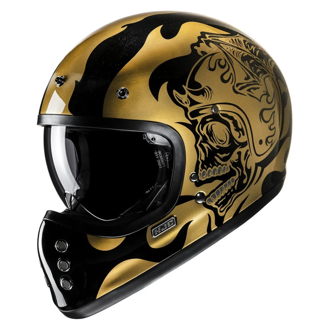 Casco Integrale Hjc V60 Flame Mc9