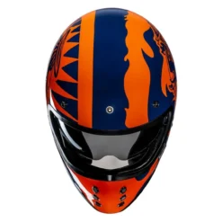 Casco Integrale Hjc V60 Flame Mc27