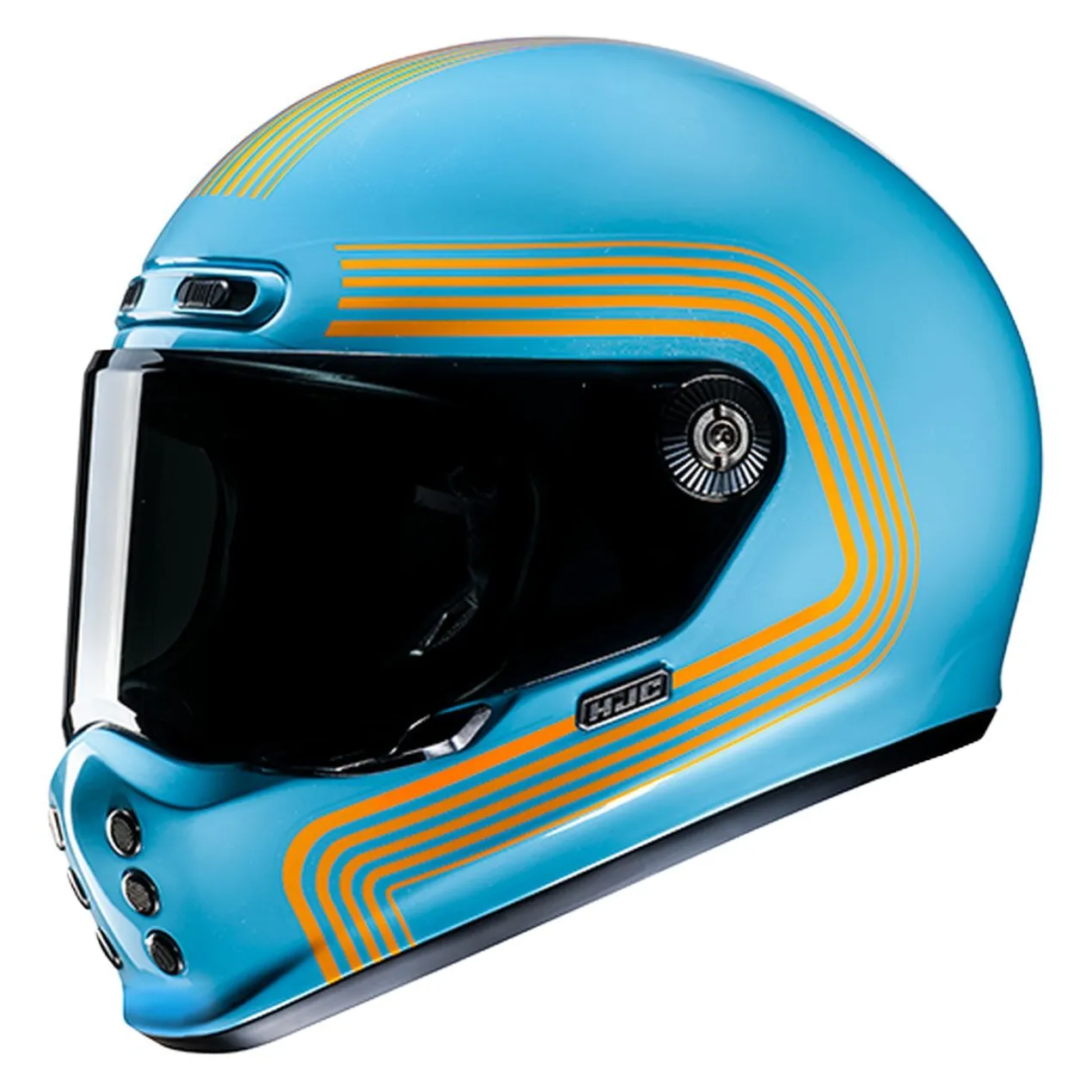 Casco Integrale Hjc V10 Foni Blue
