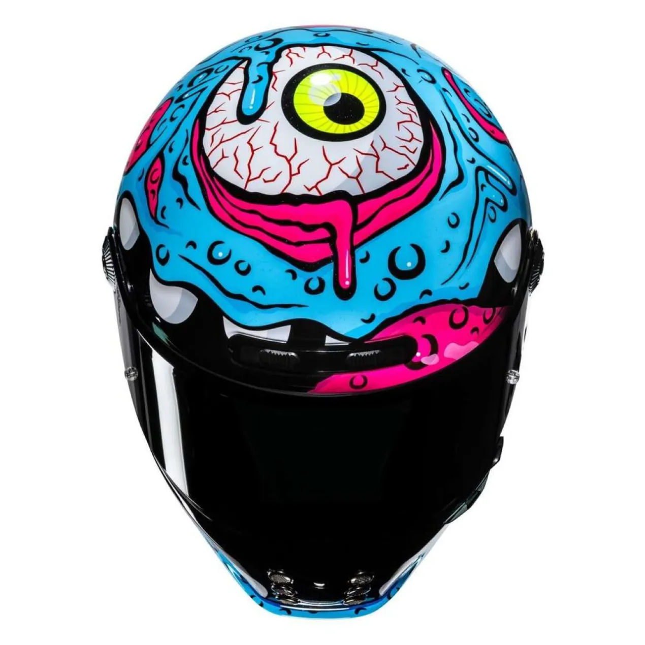 Casco Integrale Hjc V10 Squeeze Mc28