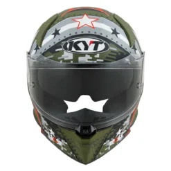 Casco Integrale Kyt R2r Max Assault Matt Army Green