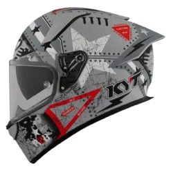 Casco Integrale Kyt R2r Max Assault Matt Grey