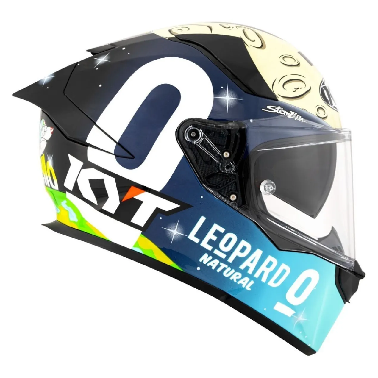 Casco Integrale Kyt R2r Max Replica Foggia Mugello 2022 Light Blue