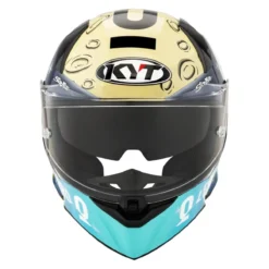 Casco Integrale Kyt R2r Max Replica Foggia Mugello 2022 Light Blue