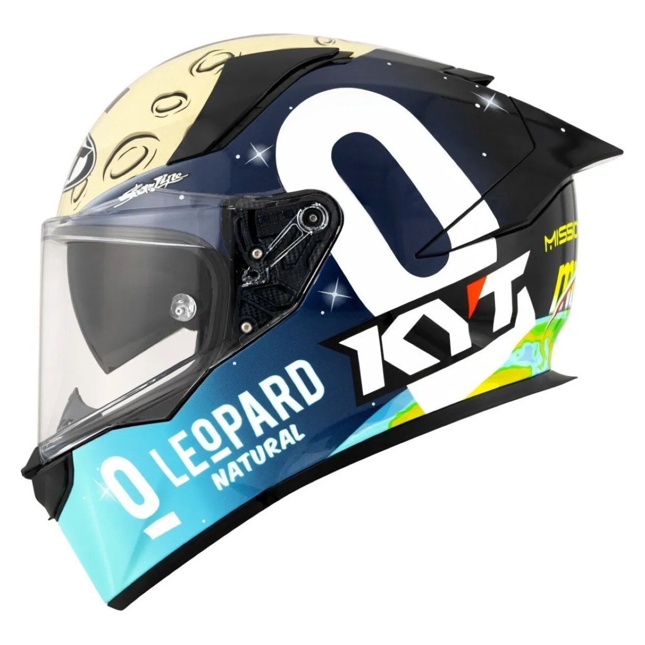 Casco Integrale Kyt R2r Max Replica Foggia Mugello 2022 Light Blue