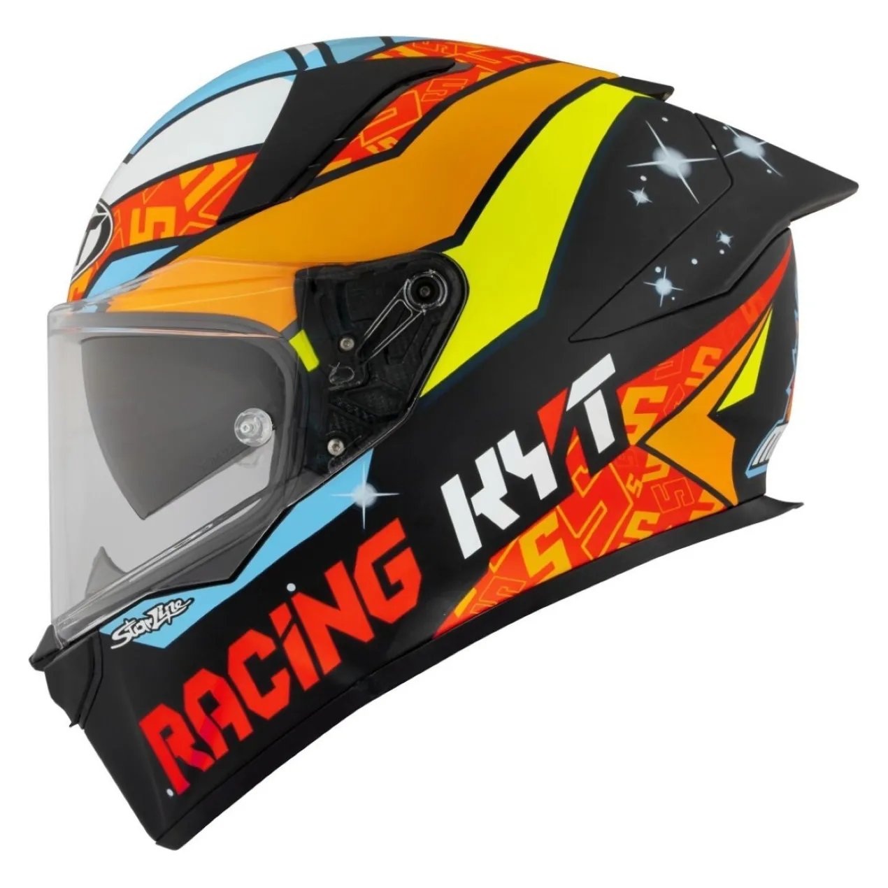 Casco Integrale Kyt R2r Max Replica Masia 2022 Matt Orange