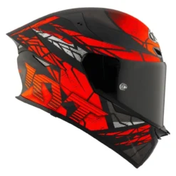 Casco Integrale Kyt Tt-revo Combustion Matt Red